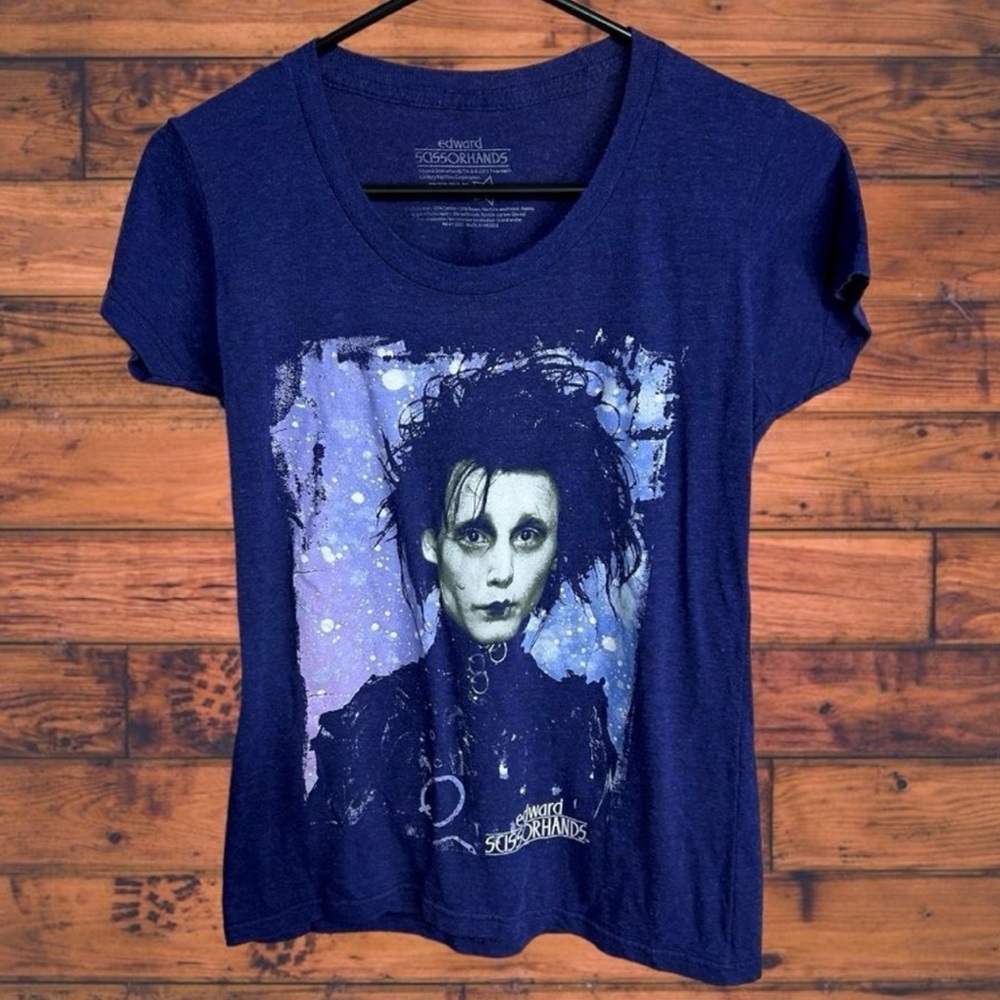 Edward Scissorhands Ripple Junction Purple T-Shirt Small